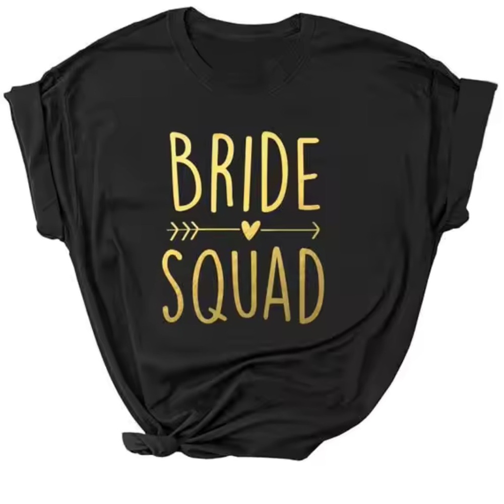 Bachelorette Party Bride Squad T-Shirt